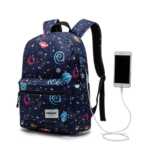 sac à dos garçon - thème astronaute