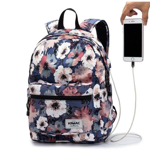 sac à dos pour femme - ordinateur 15 pouces - camélia