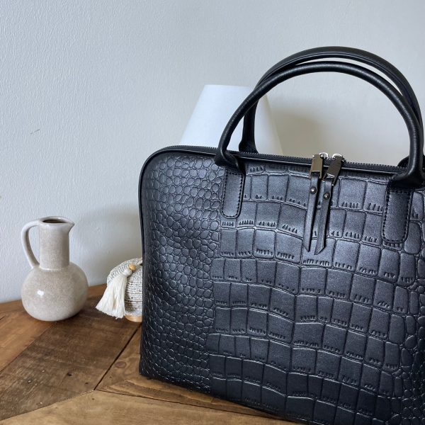 Sac À Ordinateur En Cuir Pour Femme - Élégant