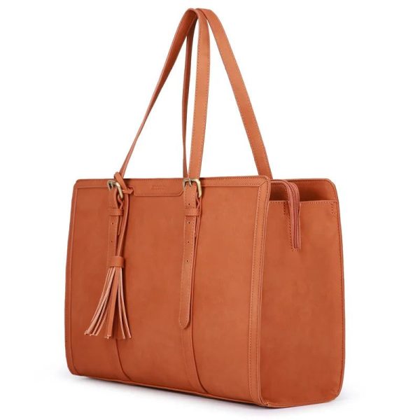Sac En Cuir Pour Ordinateur Portable Femme - Dalgona